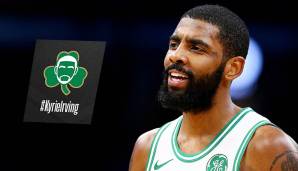 Kyrie Irving (Boston Celtics): Das hingegen ist lässig. Das Celtics-Kleeblatt aus dem Uncle Drew schaut.