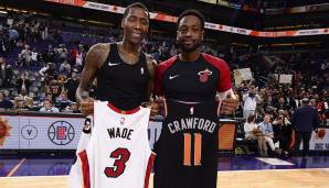 Jamal Crawford ist bereits seit 2000 in der NBA aktiv - und damit drei Jahre länger als D-Wade. Wann steht wohl die Abschiedstournee von JCrossover auf dem Programm?
