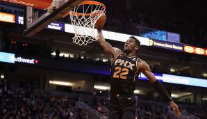Platz 14: Deandre Ayton (Phoenix Suns): 130 Dunks bei 136 Versuchen (95,6 Prozent).
