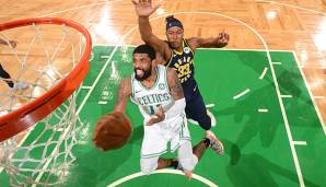 Kyrie Irving führt die BostoN Celtics mit einem spektakulären Auftritt zum Sieg in Spiel 2 gegen die Pacers.