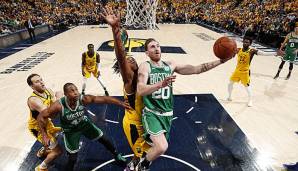 Gordon Hayward führt die Celtics mit einem starken Schlussabschnitt in die nächste Runde.