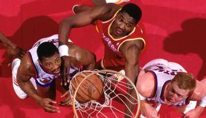 Hakeem Olajuwon (Houston Rockets): 9 Blocks gegen die Los Angeles Clippers in Spiel 1 der ersten Runde 1993.