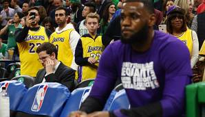 LeBron James spielt seit dem Sommer 2018 für die Los Angeles Lakers.