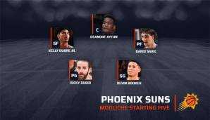 So könnte die Starting Five der Phoenix Suns aussehen.