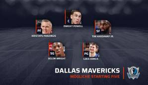 Und so könnte die Starting Five der Dallas Mavericks in der kommenden Saison aussehen.