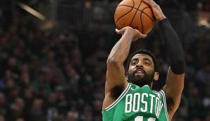 Platz 13: Kyrie Irving (Boston Celtics, jetzt Brooklyn Nets) - 45,8 Prozent (65/142).