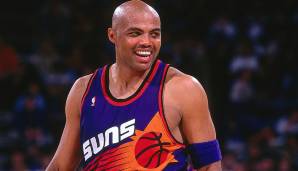 Platz 15: Charles Barkley (1984-2000) - 11 All-NBA-Nominierungen (5x First, 5x Second, 1x Third) - Teams: Sixers, Suns, Rockets.