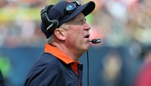Bears-Coach John Fox überzeugte in Seattle nicht gerade mit aggressivem Play-Calling
