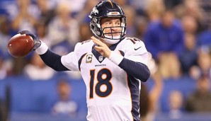 Peyton Manning musste sich 2011 einer Nacken-Operation unterziehen