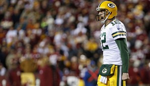 Aaron Rodgers führte die Packers zum Auswärtssieg in Washington