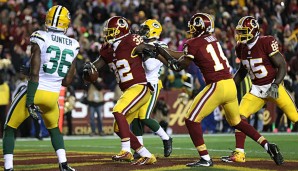 Die Green Bay Packers hatten defensiv keine Antworten auf eine starke Redskins-Offense