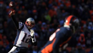 Tom Brady sicherte den Patriots durch den Sieg in Denver ein Freilos in der ersten Playoff-Runde