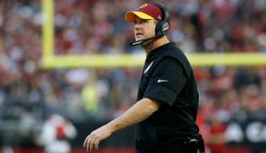 Jay Gruden ist seit drei Jahren Head Coach der Redskins