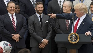 Am Mittwoch war es endlich so weit - die New England Patriots haben das Weiße Haus besucht! ﻿SPOX﻿ zeigt die Bilder vom Auftritt des Titelverteidigers bei Donald Trump