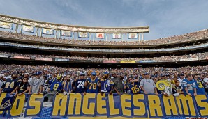 31. Los Angeles Rams - Fan-Kapital: Rang 32, Social-Media-Kapital: Rang 31, Auswärts-Reisen: Rang 23