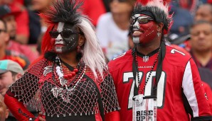 19. Atlanta Falcons - Fan-Kapital: Rang 26, Social-Media-Kapital: Rang 16, Auswärts-Reisen: Rang 14