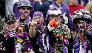 12. Baltimore Ravens - Fan-Kapital: Rang 6, Social-Media-Kapital: Rang 15, Auswärts-Reisen: Rang 26