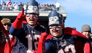 2. New England Patriots - Fan-Kapital: Rang 3, Social-Media-Kapital: Rang 1, Auswärts-Reisen: Rang 5