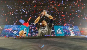Platz 2: TOM BRADY (Quarterback, New England Patriots) - Normalerweise steht er ja über allen. Aber diesmal hat es für den fünffachen Champion nur zu Rang zwei gereicht - denn da ist ja noch ein Rückkehrer ...