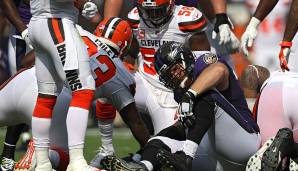 Baltimore Ravens - O-Line und die Yanda-Verletzung: Für Yanda ist die Saison aufgrund einer Knöchelverletzung beendet. Baltimore verliert damit seinen mit Abstand besten O-Liner und einen der Top-Guards in der NFL. Eine schwache Line wird noch anfälliger