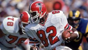 Platz 2: Atlanta Falcons 1974 - 7,9 PPG: Unter Quarterback Bob Lee spielten die Falcons 1974 ihre dritte Saison in Serie, in der sie weniger als vier Saisonsiege einfuhren. Lee warf für 14 Interceptions und drei Touchdowns