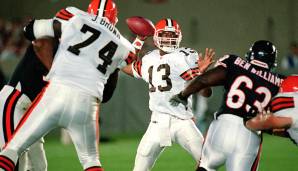 Platz 7: Cleveland Browns 2000 - 10,1 PPG: In ihrer zweiten Saison seit der NFL-Rückkehr 1999 war Kicker Phil Dawson mit 59 Punkten Clevelands Leading Scorer. 161 erzielte Punkte sind der drittschlechteste Wert seit Einführung des 16-Spiele-Kalenders