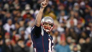 1. Platz: Tom Brady - 187 Siege, 54 Niederlagen, 0 Unentschieden
