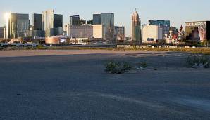 Hier soll bis 2020 das neue Stadion der Las Vegas Raiders entstehen