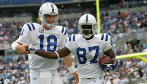 Platz 7: Peyton Manning & Reggie Wayne (Indianapolis Colts): 67 Touchdowns