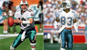 Platz 4: Dan Marino & Mark Clayton (Miami Dolphins): 79 Touchdowns