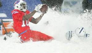 Zwischen den Colts und den Bills ging es im Schnee zur Sache