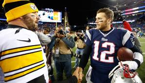 Tom Brady und Ben Roethlisberger treffen am Sonntag zum zehnten Mal aufeinander. Sieben der bisherigen neuen Duelle entschied Brady für sich. SPOX vergleicht vor dem Showdown in der AFC die Zahlen der beiden Superstars