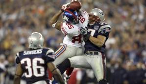 Giants: Eli Mannings „Helmet Catch“-Pass zu David Tyree in Super Bowl XLII gegen die Patriots (3.2.2008)