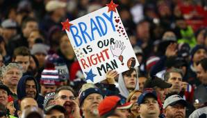 In New England beschäftigte man sich unter der Woche aber zunächst mal mit der Hand von Tom Brady. Die Fans hatten aber keine Zweifel ob der Konkurrenzfähigkeit ihres Quarterbacks.