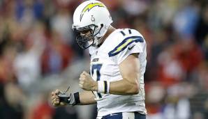 6.: Philip Rivers, Los Angeles Chargers - 86 Overall Rating.