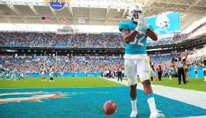 RUNNING BACKS - Kenyan Drake (Miami Dolphins): Hat sich als der Nummer-1-Back bei den Dolphins etabliert. Drake ist auch als Receiver gefährlich und die Dolphins werden angesichts der jüngeren Tannehill-Verletzungen vermehrt auf das Run-Game setzen.
