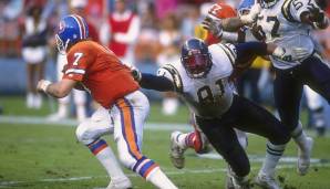 13.: John Elway (1983-1998) - 300 Touchdown-Pässe (Broncos).