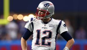 Tom Brady wird im kommenden Jahr mit einem neuen Helm auflaufen müssen.