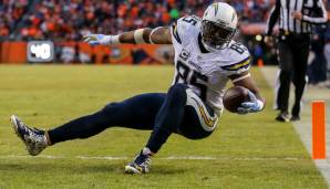 85: Antonio Gates (2003-heute): San Diego Chargers, Los Angeles Chargers. Honorable Mentions: Chad Johnson, Derrick Mason.