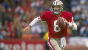 8: Steve Young (1985-1999): Tampa Bay Buccaneers, San Francisco 49ers). Auch stark: Troy Aikman, Mark Brunell, Matt Hasselbeck.