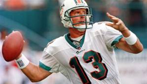 13: Dan Marino (1983-1999): Miami Dolphins. Auch stark: Don Maynard, Ken Riley, Kurt Warner.