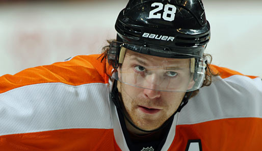 NHL-Topscorer Claude Giroux von den Philadelphia Flyers (16 G, 23 A) fällt für unbestimmte Zeit aus
