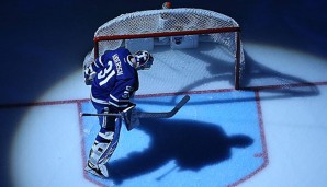 Washington geriet gegen Toronto um Goalie Frederik Andersen erstmals in der NHL in Rückstand