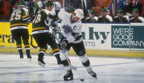 Platz 12: Wayne Gretzky (Los Angeles Kings) in der Saison 1990/91 mit 25 Spielen.