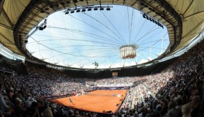 HAMBURG,GERMANY,02.AUG.15 - TENNIS - ATP World Tour, bet-at-home Open, final. Image shows the center court. Photo: GEPA pictures/ Witters/ Frank Peters - ATTENTION - COPYRIGHT FOR AUSTRIAN CLIENTS ONLY