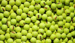 NEW YORK, NY - SEPTEMBER 01: Tennis balls are seen on Day Two of the 2015 US Open at the USTA Billie Jean King National Tennis Center on September 1, 2015 in the Flushing neighborhood of the Queens borough of New York City. (Photo by Streeter Lecka...