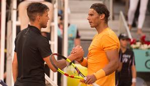 Treffen im Finale in Roland Garros aufeinander: Rafael Nadal und Dominic Thiem.