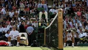 2006 in Wimbledon - Sieger: Federer (6:0, 7:6, 6:7, 6:3)