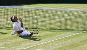 2007 in Wimbledon - Sieger: Federer (7:6, 4:6, 7:6, 2:6, 6:2)