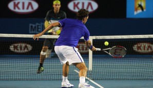 2009 bei den Australian Open - Sieger: Nadal (7:5, 3:6, 7:6, 3:6, 6:2)